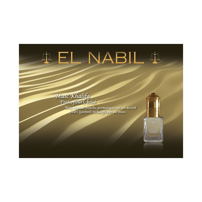 Flacon Musc Green El Nabil 5ml